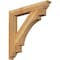 Ekena Millwork Merced Traditional Rough Sawn Bracket, Western Red Cedar, 4"W x 32"D x 32"H BKT04X32X32MRC01RWR - alternate 1